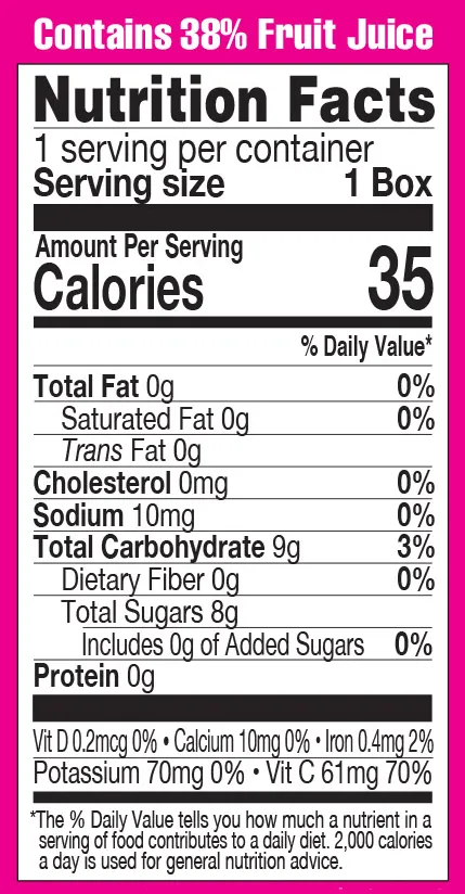 Lakewood Littles Organic Fruit Punch Juice Boxes | 4 x 8-Packs - Image 4