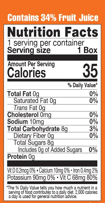 Lakewood Littles Organic Tropical Punch Juice Boxes | 4 x 8-Packs - Image 4