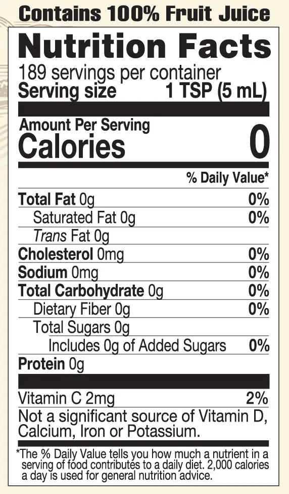 Lakewood Organic Pure Lemon Juice | 32oz - Image 3