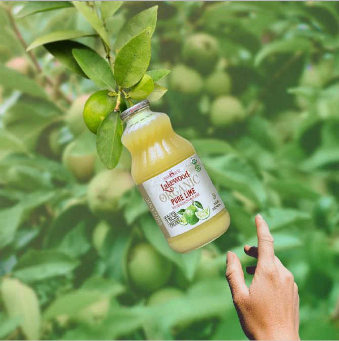 Lakewood Organic Pure Lime Juice | 32oz - Image 4